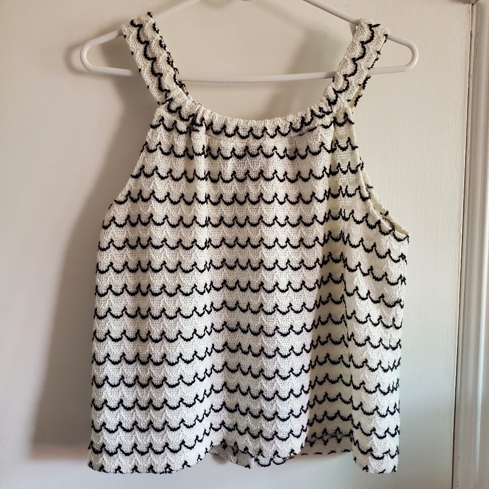 Madewell Texture and Thread front button swing ta… - image 6